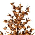 thumbnail image 4 of Northlight LED Lighted Autumn Harvest Artificial Maple Leaf Tree - 6' - Warm White Lights, 4 of 6
