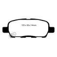 thumbnail image 1 of EBC Brakes DP31666C EBC Redstuff Ceramic Low Dust Brake Pads, 1 of 2