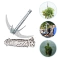 thumbnail image 1 of Fishing Puller with Razor Grapple for Weeder Scavengers Lawn Mower Stainless Steel Assorted Color, 1 of 8