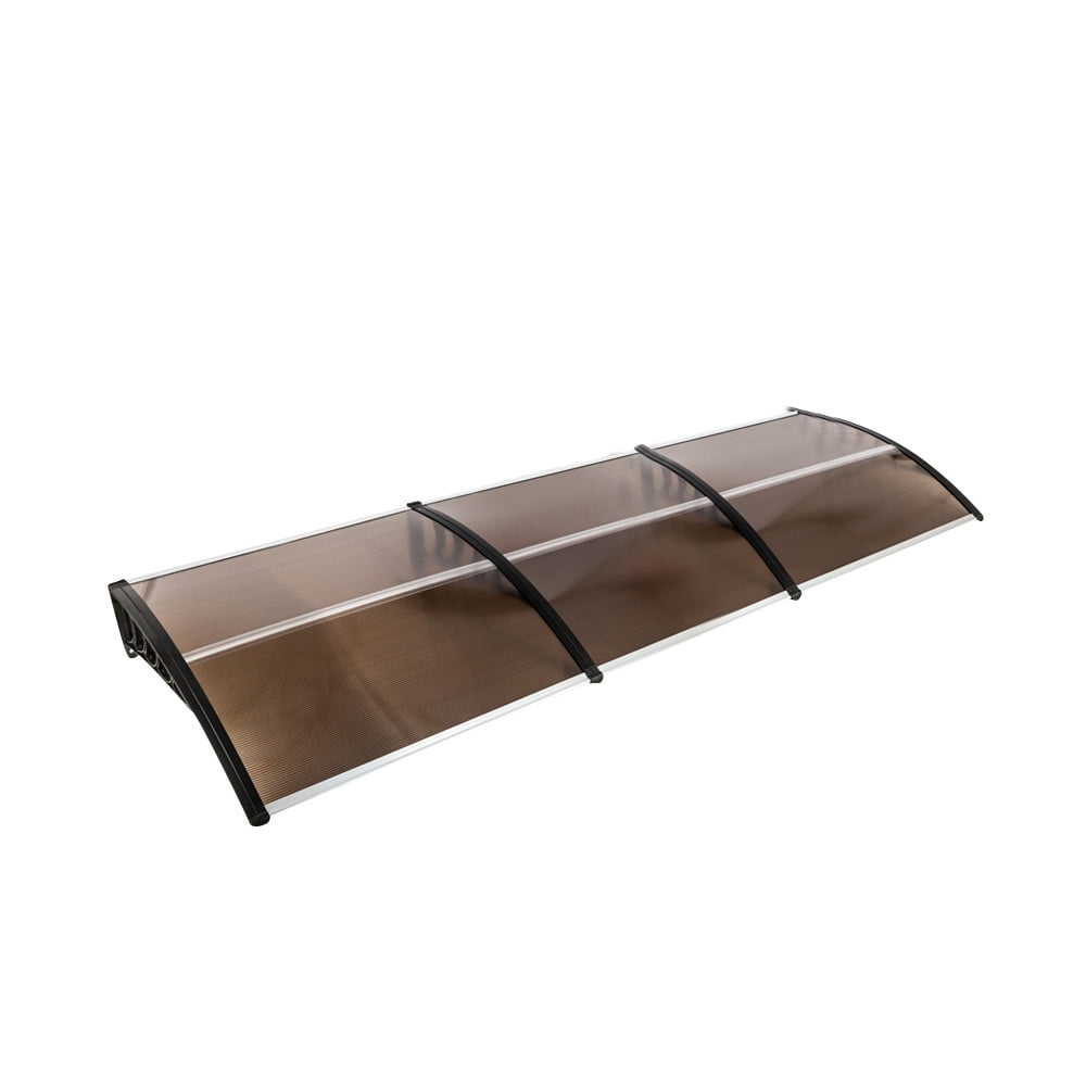 Private Jungle 118"x 37.8" Household Application Door & Window Awnings Brown Board & Black Holder Private Jungle 118"x 37.8" Household Application Door & Window Awnings Brown Board & Black Holder