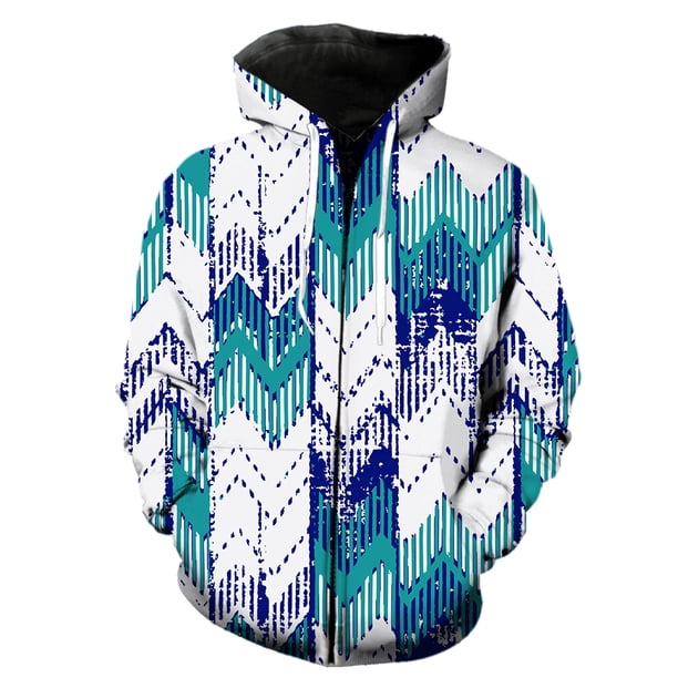 Sudadera con capucha y cremallera para hombre y mujer, con estampado 3D de guitarra, estilo informal, estilo hip hop, unisex