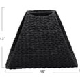 thumbnail image 3 of Household Essentials, Black Oval Magazine Rack, Paper Rope, 3 of 7