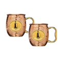 thumbnail image 1 of Godinger 99025 20 oz O Monogram Moscow Mule Mugs - Set of 2, 1 of 1