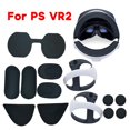 thumbnail image 2 of Juego de tapas protectoras de silicona para lentes de control de realidad virtual suave para PS VR 2, color blanco, 2 of 5