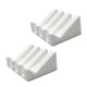 thumbnail image 2 of Set de organizadores para baño, soporte elegante para jabón blanco, 2 of 9