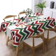 thumbnail image 2 of Happy Kwanzaa African Heritage Holiday Tablecloth Rectangle Waterproof Spill-Proof Table Cloth Cover For Kitchen Dining Farmhouse Party Wedding Outdoor Picnic Camping 54x72in, 2 of 7