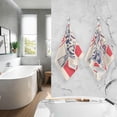 thumbnail image 5 of Coolnut Hand Towels Japanese Doll Mask Patterned 2 PCS, Cotton Bath Towel for Drying Face Hands Body Decorative Water Absorbent Lightweight Towels for Bathroom Ktichen Travel Gym, 16"x28", 5 of 6