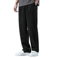 thumbnail image 1 of Pantalones informales de pana para hombre, primavera/otoño - Lisos, rectos y holgados - Para el día a día/trabajo (M-XXXXL), 1 of 5
