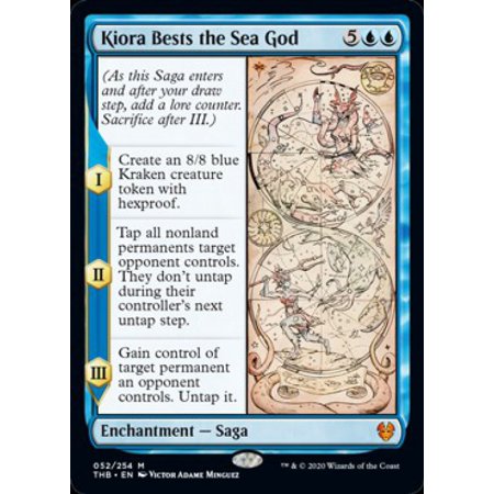 MtG Theros Beyond Death Kiora Bests the Sea God (Best Sega Saturn Games)
