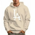 thumbnail image 4 of Men's Hoodie LA Pattern Midweight Sweatshirt Pullover, 4 of 16