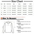 thumbnail image 3 of Xcmzpl Womens Sweatshirts Basic Solid Color V Neck Sweatshirt Trendy Sweater Tops Comfort Long Sleeve T-shirts Winter Fashion, 3 of 8
