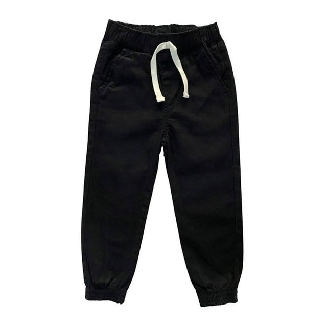 Pantalón George Niño 3X con Elástico Negro