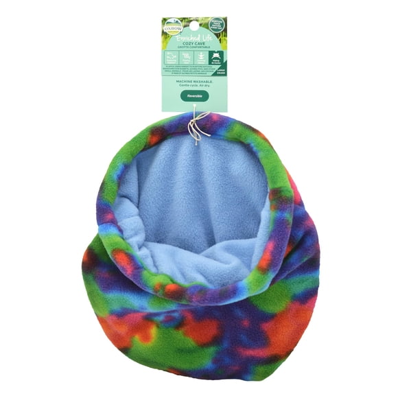 Cama para mascotas Oxbow Cozy Cave, gran escondite de conejillos de indias