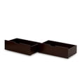 thumbnail image 4 of Pemberly Row Solid Wood Twin Daybed Panel Headboard with Drawers in Cappuccino, 4 of 4