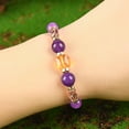 thumbnail image 7 of JUSIP Prosperity & Wealth Beaded Bracelet - Empathy Protection Jewelry Gift with Citrine & Stones, 5.9-7.87" - Brings Serenity & Good Luck, 7 of 7