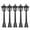 A, variant on Hbdhejl 5 Pack Mini Miniature Street Lamp Model Railroad Train Post Lamp Black Lamp Outdoor Channel Lamp Post For Doll House Decoration Miniature Landscape Fairy Garden Lighting Accessorie