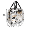 thumbnail image 3 of Easygdp Funny Animals Series Bolsa Térmica Premium - Tela Oxford Impermeable, Gran Capacidad, Bolsillo Frontal, Unisex para Trabajo, Escuela, Actividades al Aire Libre y Picnics, 3 of 8