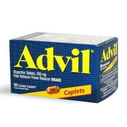 Advil Advanced Medicine For Pain, 200 Mg, Caplets 50 Ea