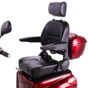 FYC Electric Mobility Scooters for Seniors Adults Heavy Duty 600W Powered 4-Wheel 3-Speed 400lbs Capacity Scooter with Adjustable Seat Rear Lockbox for Travel