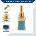 thumbnail image 3 of Sensor de temperatura del refrigerante del motor Unique Bargains No.04199809 Sensor de temperatura del agua para Audi A4L 2013-2018 1 Pc, 3 of 6