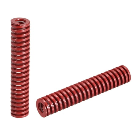 

Die Spring 2 Pack 14mm OD 75mm Long Spiral Stamping Medium Load Die Springs Red