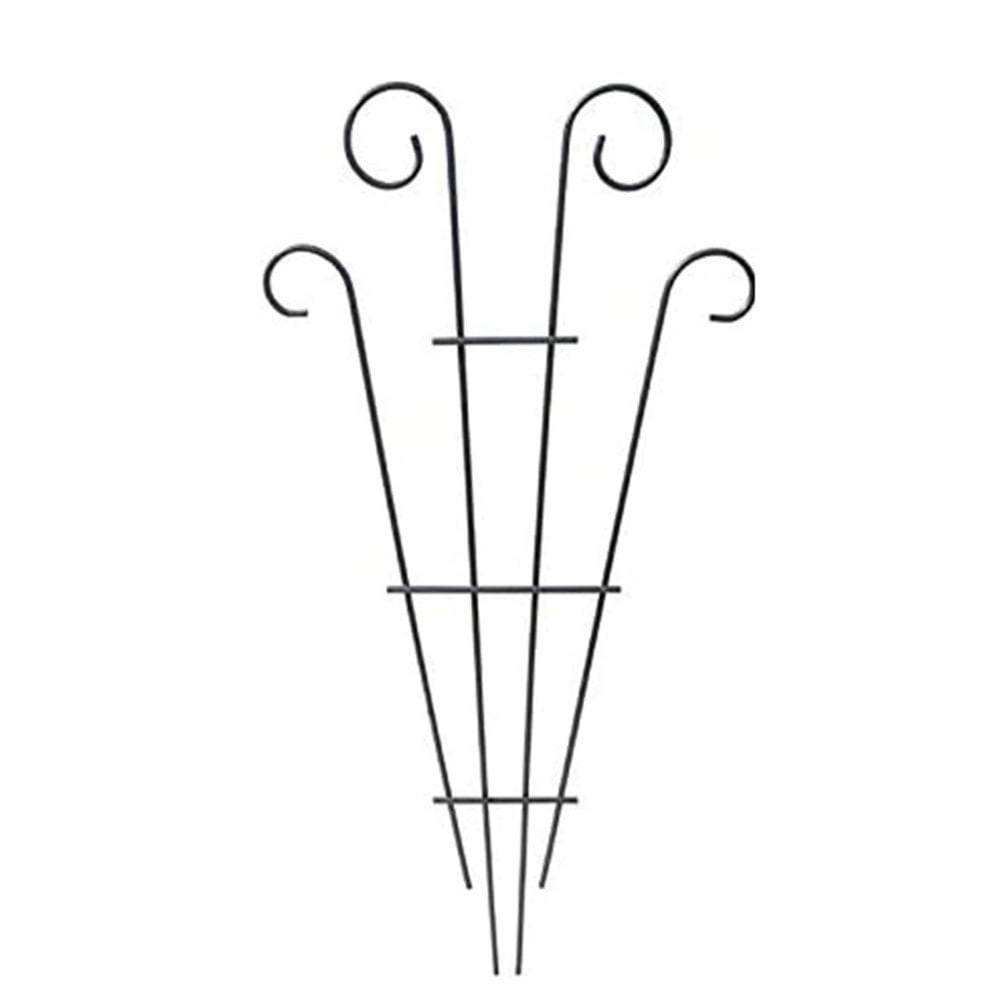 Jzenzero Iron Plants Supporting Trellis Plant Climbing Frame Flower Pot