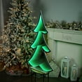 thumbnail image 2 of Melrose LED Lighted Pine Tree Christmas Infinity Mirror - 46", 2 of 6
