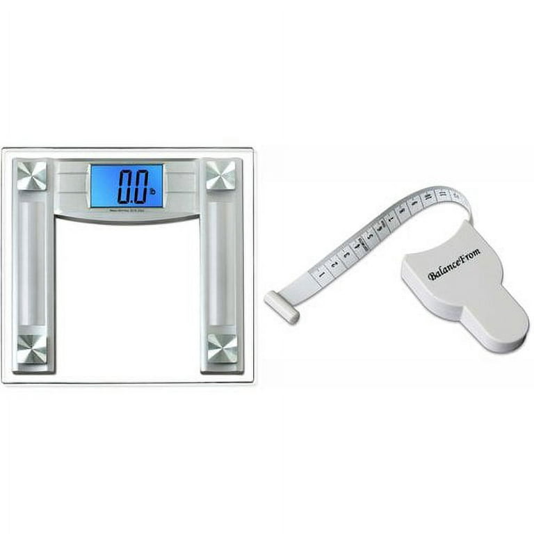 Digital Body Weight Bathroom Scale, Large Blue LCD Backlight Display- 400  Pounds 783956542533