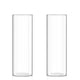 thumbnail image 1 of Set de jarrones cilíndricos de vidrio Fixwal Clear de 30 x 10 cm para centros de mesa, 1 of 7