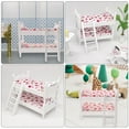 thumbnail image 3 of BESTYASH Mini Lits Design Rustique Mini Meubles de Maison 1ensemble, 3 of 8