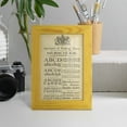 thumbnail image 5 of Encyclopediae VI -Framed Print w/glass-Sunflower Yellow, 5 of 8