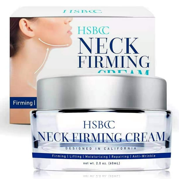 Hsbcc Neck Firming Cream With Peptides Neck Cream Neck Moisturizer Cream Anti Wrinkle Anti Aging Neck Lifting Cream For Neck Advanced Stem Cell Collagen Formula For Tightening Lifting Sagging Ski Walmart Com