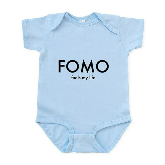 CafePress - FOMO Infant Bodysuit - Baby Light Bodysuit, Size Newborn - 24 Months