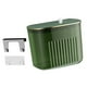 thumbnail image 4 of Cubo de basura colgante con tapa para montaje en pared, práctico cubo de basura que ahorra espacio. Verde S, 4 of 9