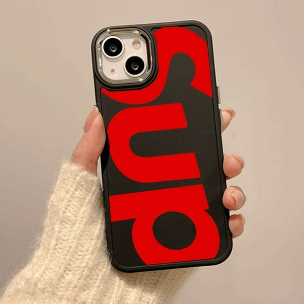 supreme Gafas De Sol Gato Y Perro Manvel spiderman Marca luxu Funda Para iphone 15 14 11 13 12 X XS Pro Max xr Mini 7 8 plus Regalo De Vacaciones indeed metal Marco De Fotos Estuche A Prueba De Golpes