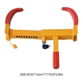 thumbnail image 4 of Scienceny Abrazadera para rueda de coche de alta resistencia, cerradura Universal para neumáticos de vehículos, cerraduras antipérdida, herramienta de Vehículos, repuestos y accesorios Mis Scienceny VI016963-00, 4 of 6