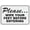 Warning Sign 4, variant on Please Wipe Your Feet Before Entering Metal Sign Aluminum Warning Tin Signs for Outdoor Business Yard Lawn Farmhouse Garden Patio Wall Decor 8x12 Inch