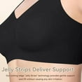 thumbnail image 6 of Plus Size Bras for Women Jelly Bra Lifting Wire Jelly Bra Supportive Bras Comfort And Soft Breathable Bras for Women L, 6 of 8