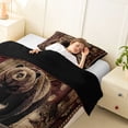 thumbnail image 3 of Feelyou Rustic Bear Twin Comforter Sets, Western Boho Bedding Set, 2-Piece, 3 of 7