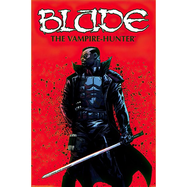 Blade Marvel Comics Poster The Vampire Hunter Clear Poster Hanger Walmart Com Walmart Com Blade Marvel Comics Poster The Vampire Hunter Clear Poster Hanger Walmart Com Walmart Com