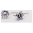 thumbnail image 3 of Veylira Eternal Radiance Silver Dipped Earrings, 3 of 4