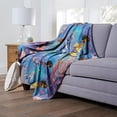 thumbnail image 5 of Mermaid/Ariel Silk Touch Throw Blanket, 50" X 60", Daughters Triton, 5 of 5