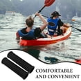 thumbnail image 4 of CIMAXIC Breathable Kayak Paddle Grips Tpe Non-Slip Black for Daily Protection 2Pcs, 4 of 6