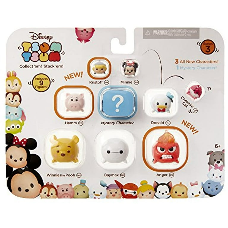 Disney Tsum Tsum 9 Pack Figures Series 3 Style 1 - Walmart.com