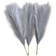 thumbnail image 1 of 3 piezas de hierba de la pampa artificial seca para jarrón, arreglo floral, ramo de caña Gris, 1 of 8