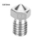 thumbnail image 5 of Seitruly Boquilla de impresora 3D Cabezal de extrusión de acero inoxidable Mini boquilla de filamento extraíble de hilo de impresora firme, 0.8 / 3 mm No.13 10piezas, 5 of 6