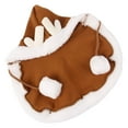 thumbnail image 4 of Cape pour Animaux de Compagnie Chien Chat Cape en Forme de Cerf Tenue Confortable pour Chien, 4 of 8