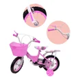 thumbnail image 3 of Bicicleta Infantil Rosa R12 Con Cansta y Ruedas Entrenadoras 2-4 Años, 3 of 6