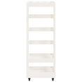 thumbnail image 4 of vidaXL Log Holder with Wheels Rolling Storage Firewood Rack Solid Wood Pine, 4 of 6
