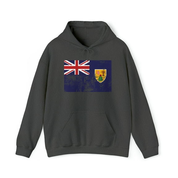 Turks and Caicos Pride Flag Hoodie, Gifts, Hooded Sweatshirt